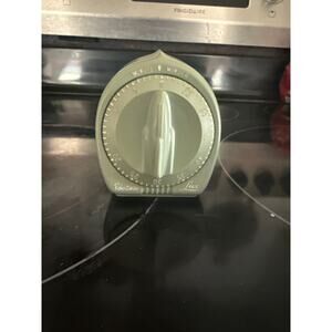 Lux Robert Shaw Retro atomic minute timer with rocket knob